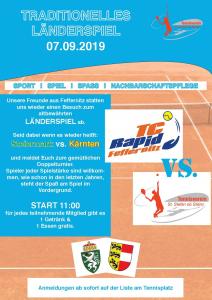 Länderspiel: Steiermark vs. Kärnten