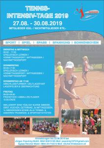 Tennis-Intensiv-Tage 2019