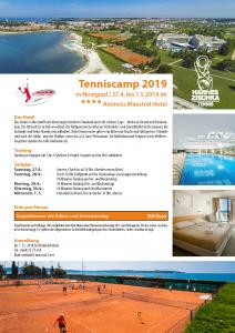 Tenniscamp 2019